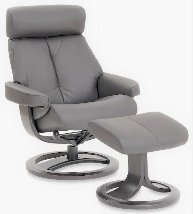 Norwegian recliner and ottoman outlet